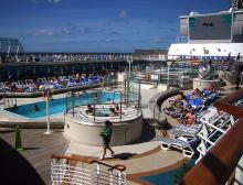 Sea Princess Cubierta exterior del Sea Princess