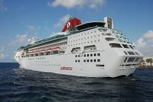 Imagen de la popa de Pullmantur Empress