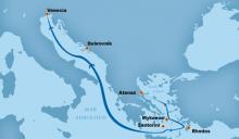 mapa del rondo Veneciano