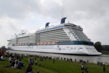 El Celebrity Equinox Foto del Celebrity Equinox el día de su inauguración