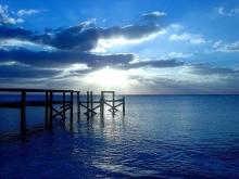 Muelle en las Bahamas Foto de las Bahamas