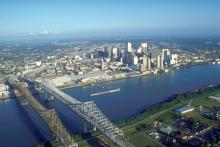 Foto aérea de New Orleans