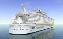 Imagen virtual del crucero oasis of the seas