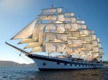 Foto de un barco Royal Clipper