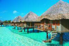 Royal Princess: crucero por Tahiti Imagen de una isla de tahiti