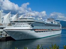 Sapphire Princess sale del dique seco Imagen Sapphire Princess
