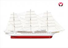 Sea Cloud Hussar será el velero más grande del mundo Plano del Sea Cloud Hussar el velero más grande del mundo