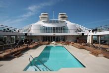 Cubierta exterior del seabourn Sojourn