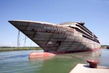 Foto de la proa del Seabourn Seajourn