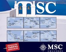 Seis cruceros espectaculares de MSC