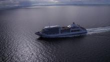 Imagen de uno de los grandes buques de Silversea