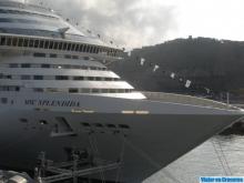 Foto de estribor del MSc SPlendida