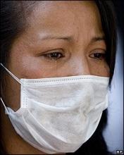 Foto de afectada Gripe A