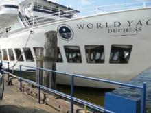 Foto del World Yacht, uno de los cruceros que realiza la travesía