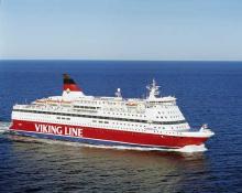 Foto de un buque de Viking Line