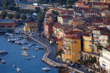 Panorámica del puerto de Villefranche