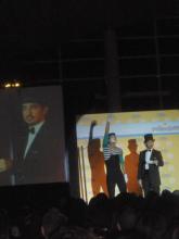 El mago Mauricio y Jose A. Lujan