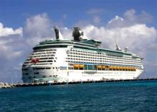 Imagen de la popa del Voyager of the seas