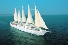 el crucero Wind Surf estrenará nuevo restaurante Imagen del crucero velero Windsurf