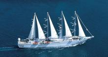 Fotografía del velero Windstar