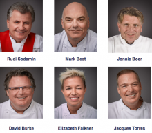 seis celebrity chefs para los cruceros holland america