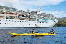 El crucero Paul Gauguin y sus actividades de kayaking crucero-Paul-Gauguin-submarinismo-kayak