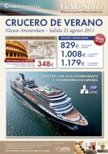 Cruceros en Agosto con Holland America