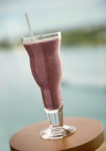 Senses Juice Bar: Smoothies rosa
