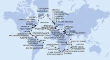 Vuelta al mundo 2024 con MSC Poesía Vuelta al mundo 2024 con MSC Poesía
